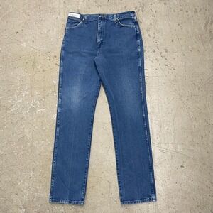 Vintage Wrangler Jeans 35x34 Blue Pants USA 13MWZ Cowboy Western Denim Tag 38x36